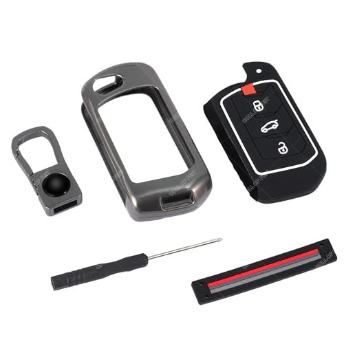 Coll of Fest Coll of Fest Premium Key Cover for Compatible with Mahindra Scorpio N | 3Xo | Xuv 300 | Marazzo | Xuv 700 | Xuv 400 Ev | Bolero | Thar 3 Button Flip Key Glow in the Dark - Image 3