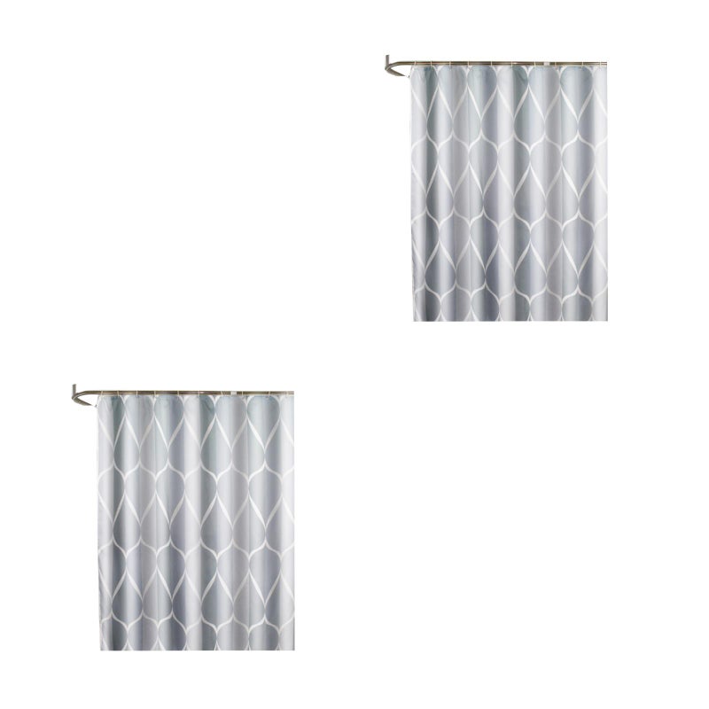 🚽 ستارة دش مقاومة للماء سميكة من البوليستر ٨٠x١٨٠ سم - Image 1