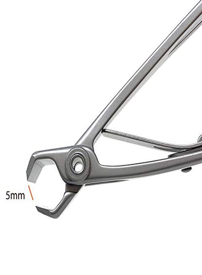 Kohm Nail Clippers For Thick Nails - Heavy Duty, Wide Mouth Professional Fingernail And Toenail Clippers For Men, Women & Seniors, Silver - Image 4