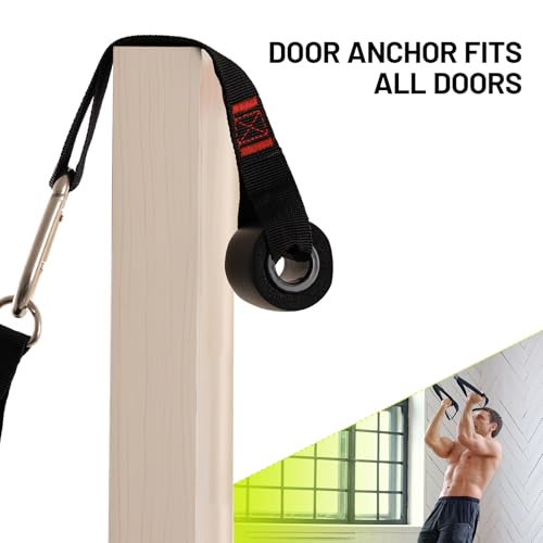 Slim Panda Door Anchor for Resistance Bands Exercises, Resistance Bands Anchor System,Door Gym Attachment for Home Fitness,Strength Training. - Image 4