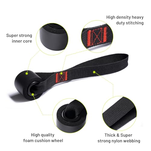 Slim Panda Door Anchor for Resistance Bands Exercises, Resistance Bands Anchor System,Door Gym Attachment for Home Fitness,Strength Training. - Image 5