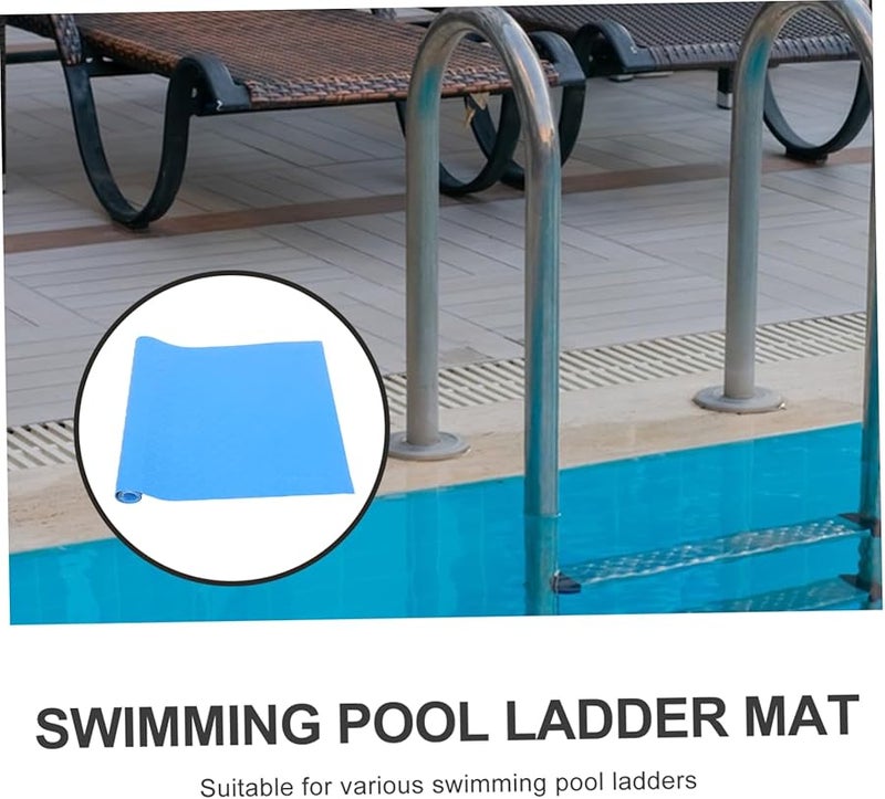 Non Slip Pool Ladder Mat Durable Cushion Pad for Above Ground Swimming Pools Easy to Install - Image 5
