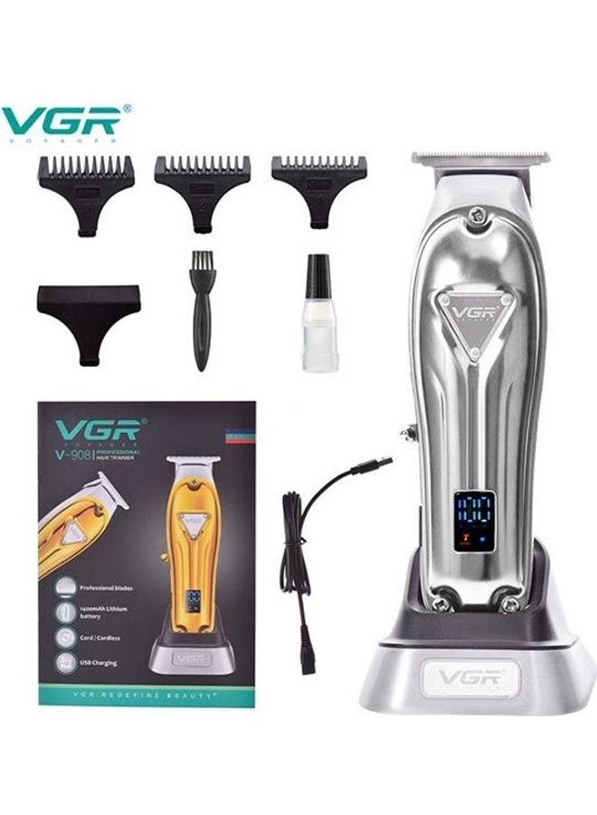 VGR V-908 Rechargeable Cordless Hair Clipper Professional Multicolour - Image 4