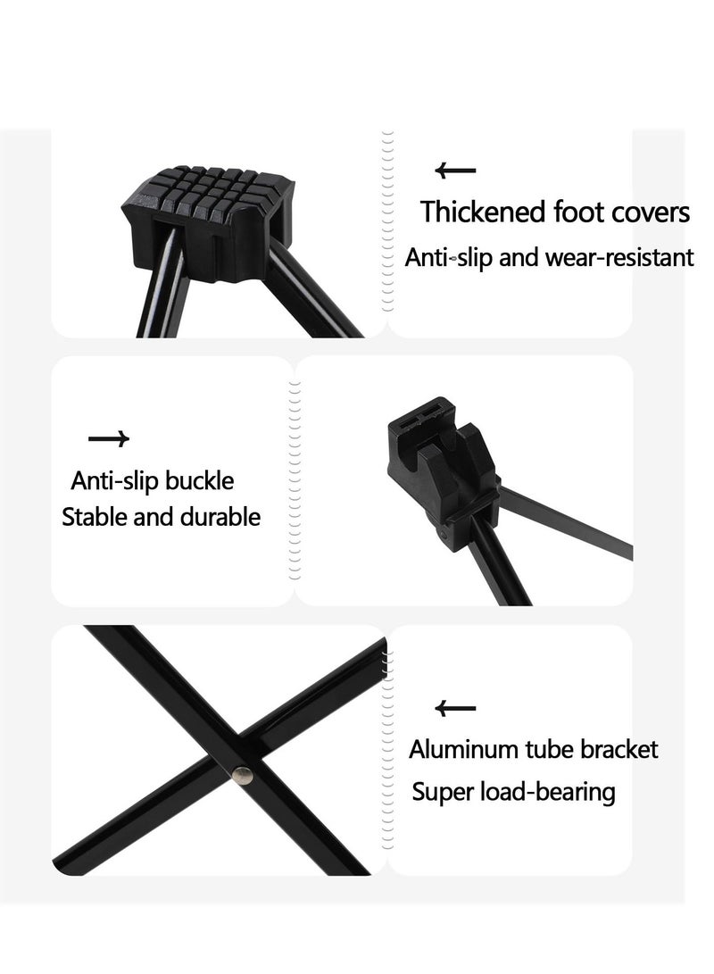Bukela Outdoor Folding Table, Portable Camping Table with Compact Size (15.75×13.78×11.42in) - All-in-One Picnic Table for Beach, RV, Tailgating, Backyard - Easy Setup, Black - Image 4