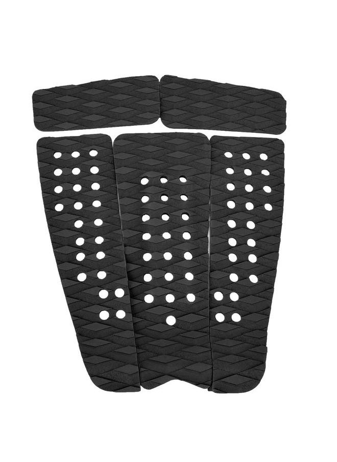 Thoraya 5PCS Durable EVA Anti slip Surfboard Yacht Boat Traction Pad Grip Mat Decoration(Black)  - Image 4