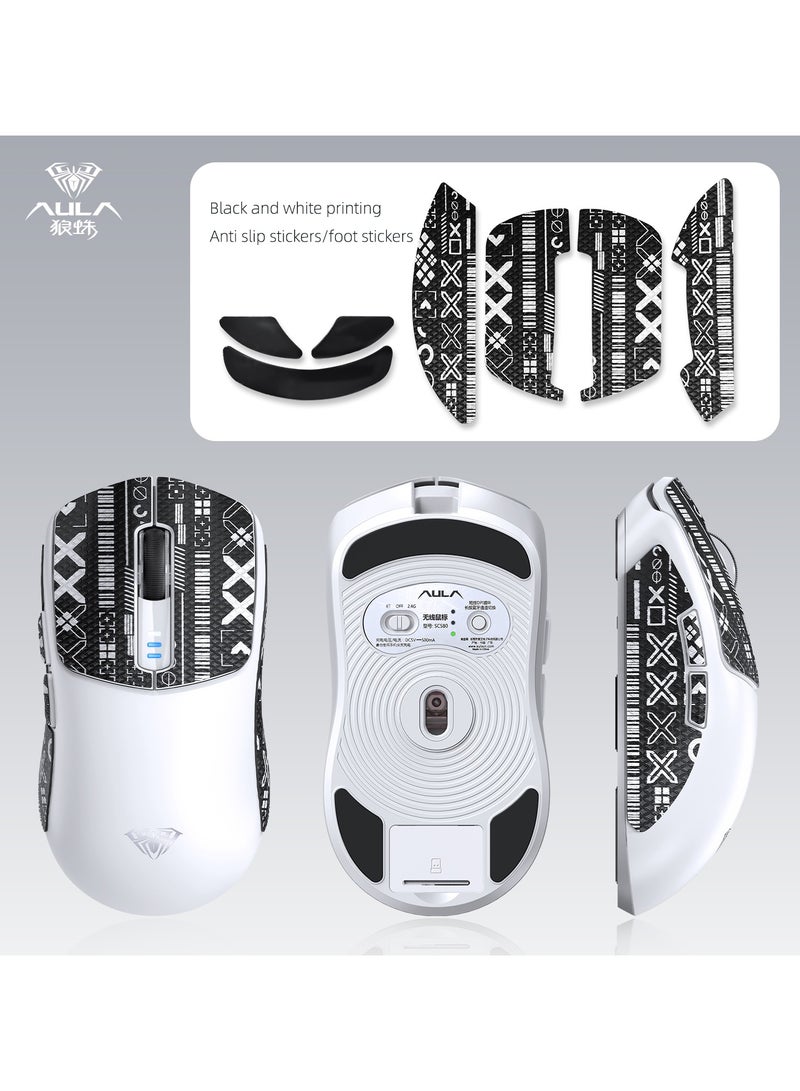 AULA Wireless Gaming Mouse, Tri-Mode Connection (2.4G/Wired/Bluetooth), 82g Ergonomic Design, PMW3325 Optical Sensor, Durable Switches for PC/Laptop/Win/Mac - Image 2