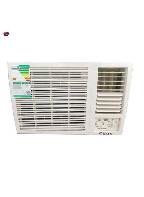 Icone 18,000 BTU Window Air Conditioner – High-Efficiency Cooling Unit with Advanced Features: I Feel, Turbo Mode, LED Display, Dual-Side Drainage – Model ICW-18
