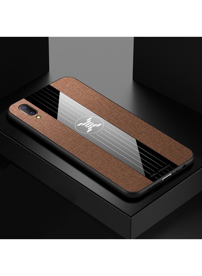 Xinli Case For Vivo V11 / X21S Stitching Cloth Texture Shockproof TPU Protective Case - Image 1