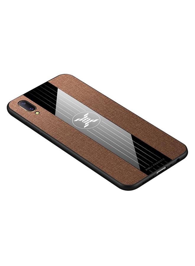 Xinli Case For Vivo V11 / X21S Stitching Cloth Texture Shockproof TPU Protective Case - Image 3