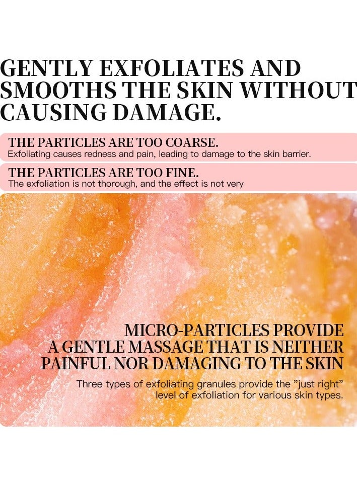 Kormesic Orange Nourishing Body Scrub - Gentle Exfoliation & Skin Softening - Image 2