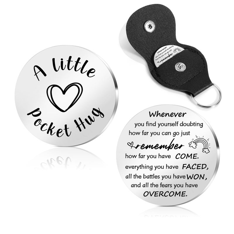 STARKET Inspirational Gifts For Men Pocket Hug Token Christmas Gift For Women Best Sobriety Gifts For Women Thinking Of You Friendship Positivity Gofts College Class Of 2026 Grad Student - Image 1