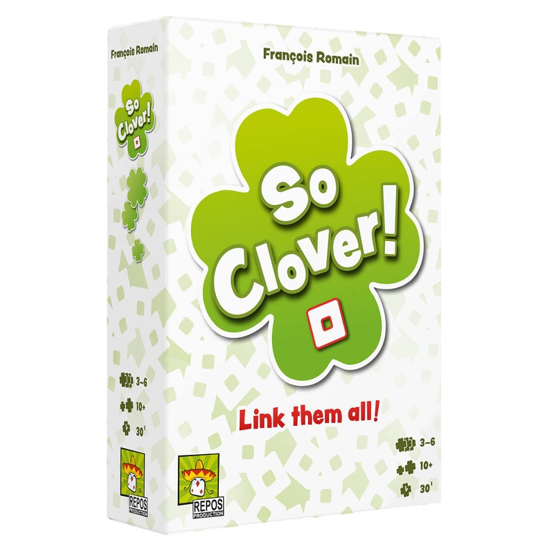 Asmodee So Clover! Party Game - Cooperative Word Association Board Game for Ages 10+, 3-6 Players, 30 Min Playtime - Image 1