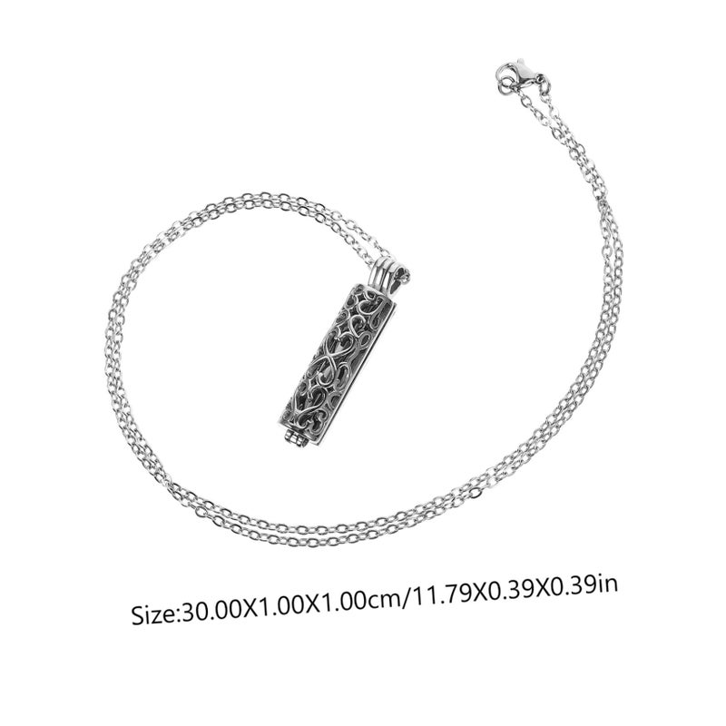 NUOBESTY Memorial Urn Necklace for Ashes Keepsake Pets - Image 3