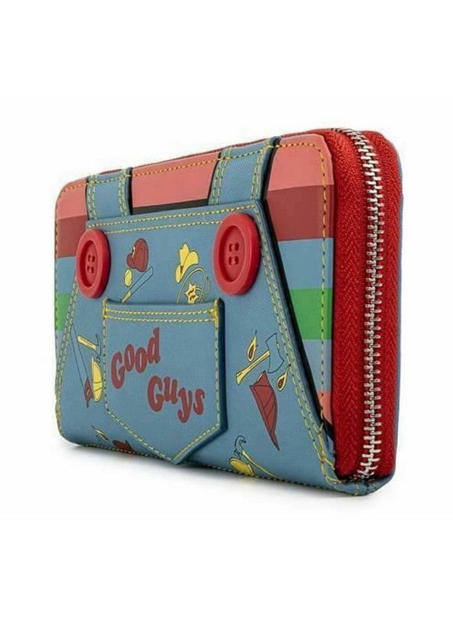 Loungefly Childs Play Chucky Good Guys Doll Cosplay Zip Around Wallet Licensed - Image 2