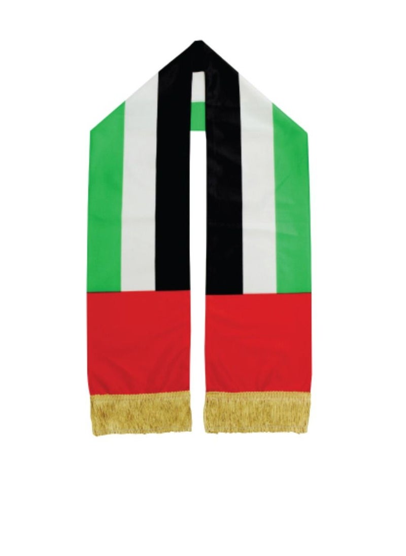 Yuwell - UAE National Day Flag Scarf 157x15cm - Image 1