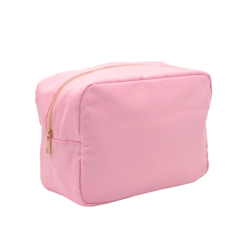 ذا هابي ترايب Personalised Large Pouch, Baby Pink