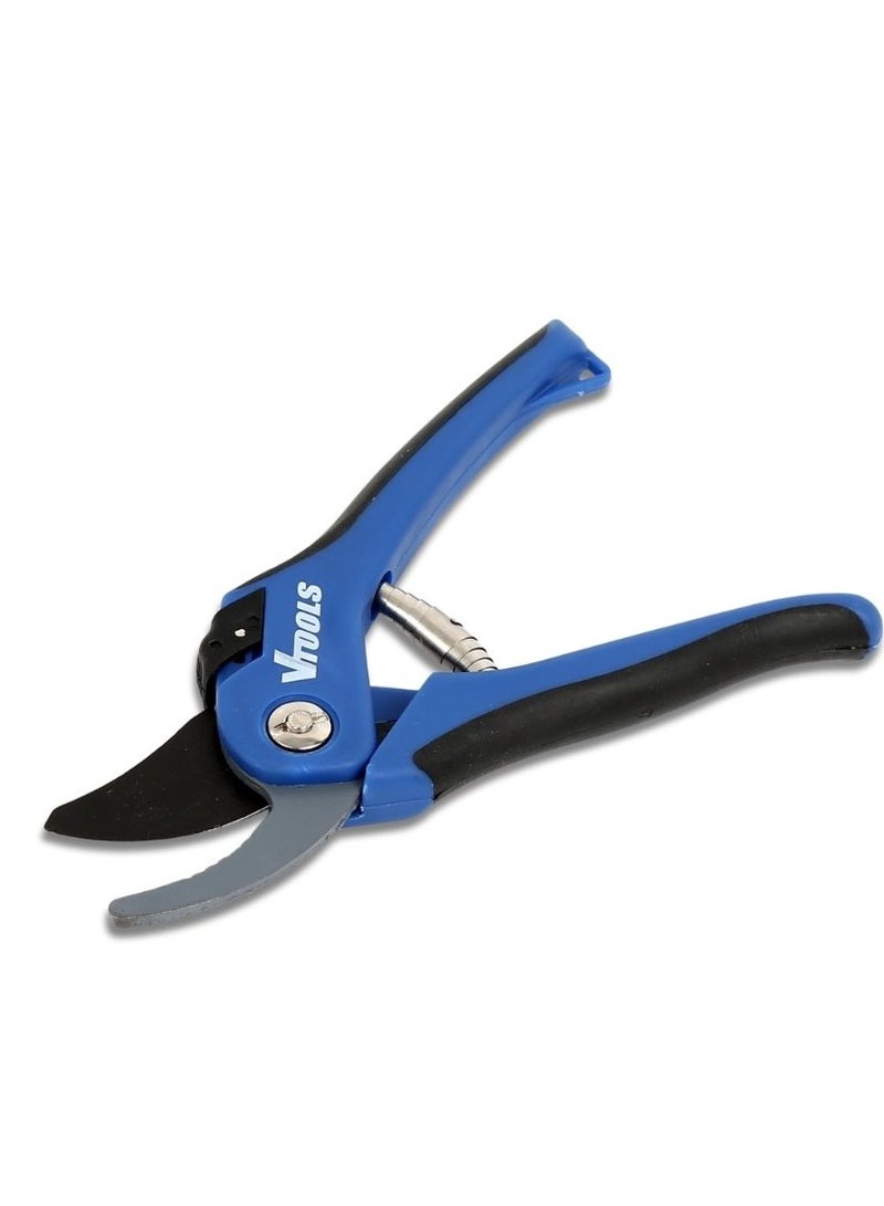 VTOOLS 205cm Professional Bypass Pruning Shears With Soft Grip Handle Multipurpose Garden Scissors Garden Clippers for Roses Plant and Branches - Image 1