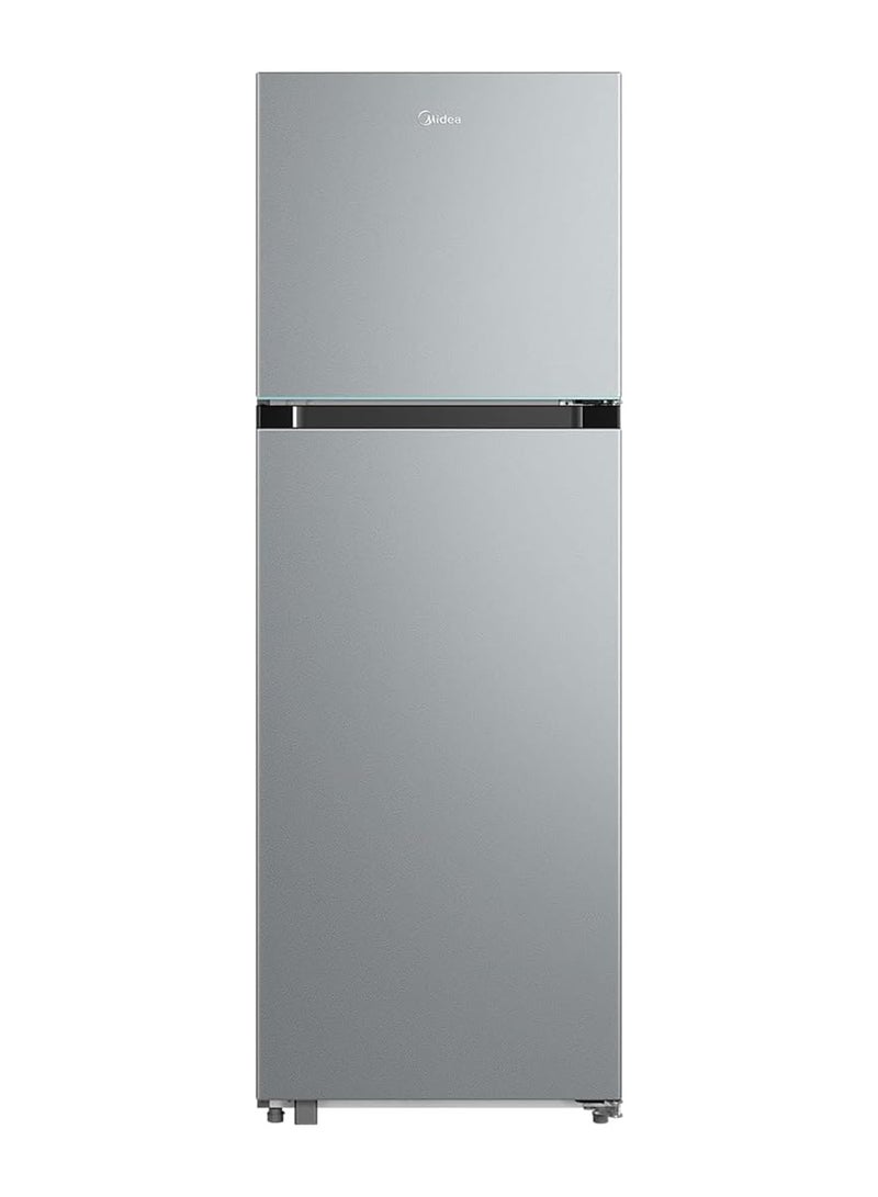 Midea 533L Gross / 376L Net Top Mount Refrigerator MDRT533MME50DO – Inverter Quattro, No Frost, Lumi Button Panel, Super Freeze, Max Cube, Extra Cold, 2L Bottle Rack, Energy Efficient, Silver MDRT533MME50DO silver - Image 1