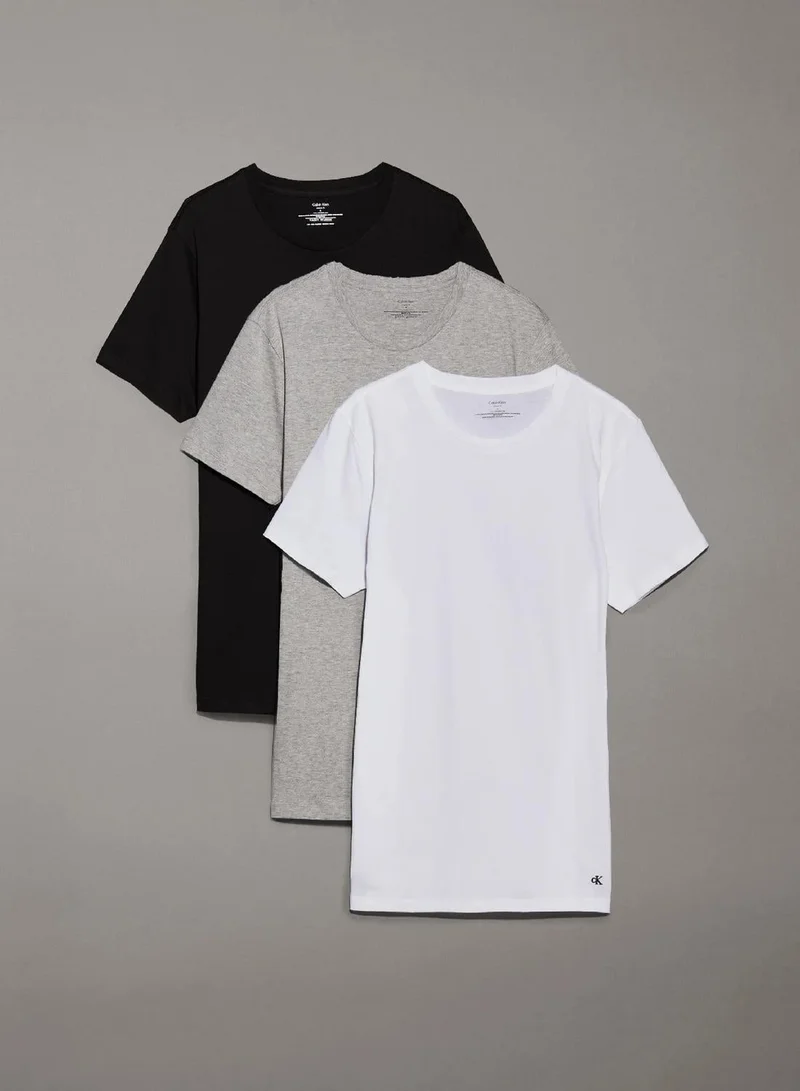 Calvin Klein 3 Pack T-shirts - 100% Cotton