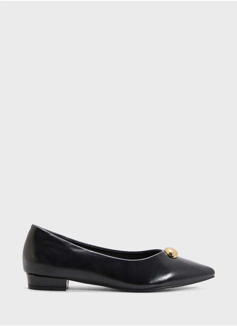 ايلا Ladies Pointed Ballerina Flat