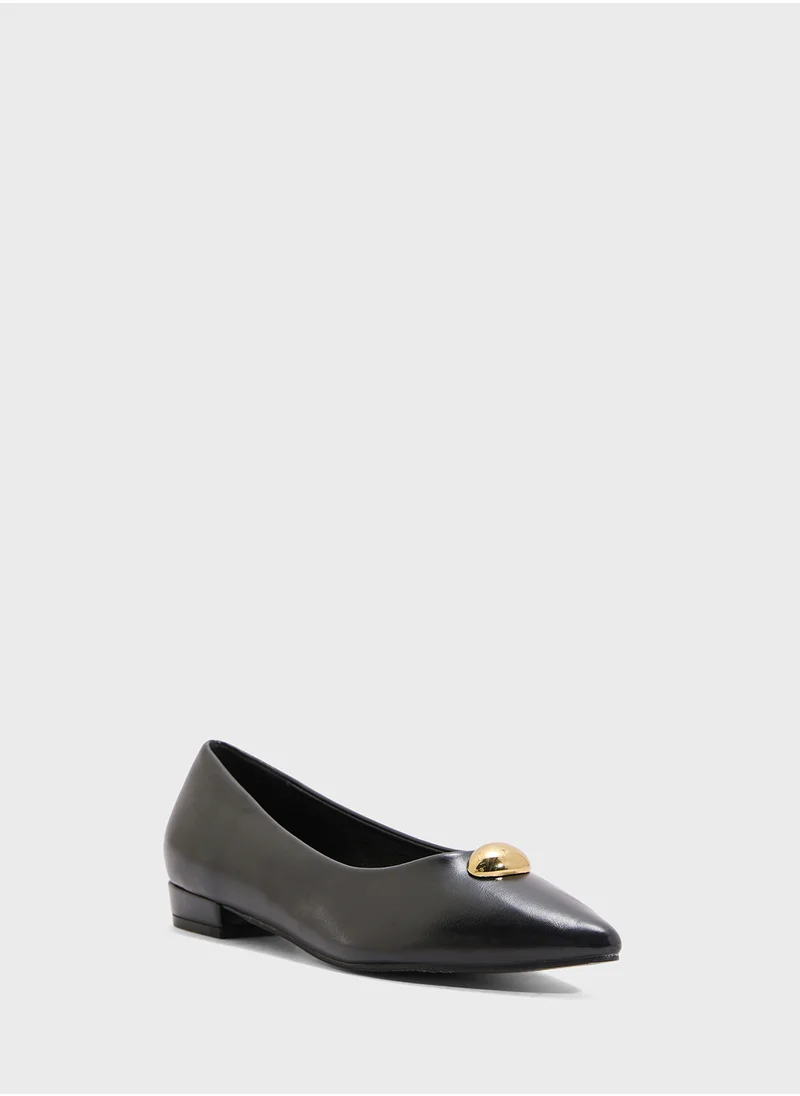 ايلا Ladies Pointed Ballerina Flat