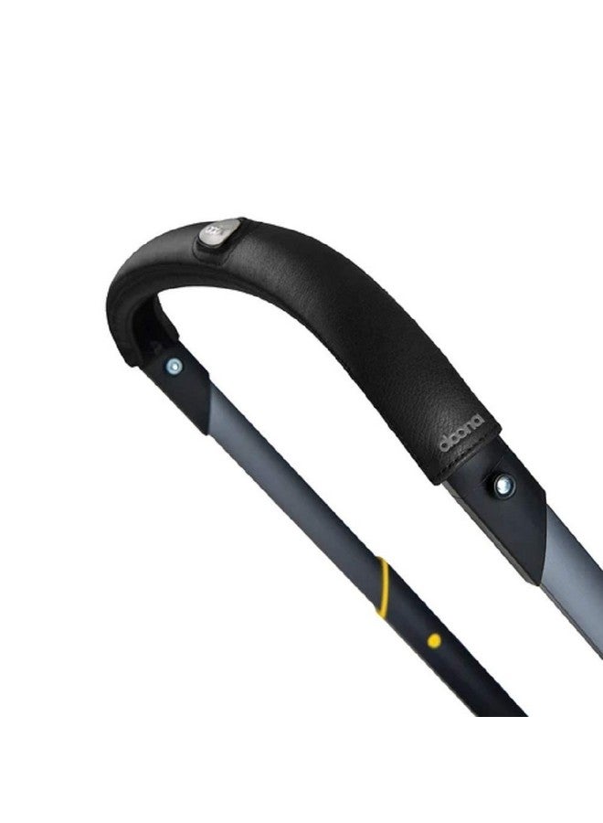 دونا غطاء مقود دوونا، أسود - متوافق مع مقعد السيارة وعربة الأطفال دوونا