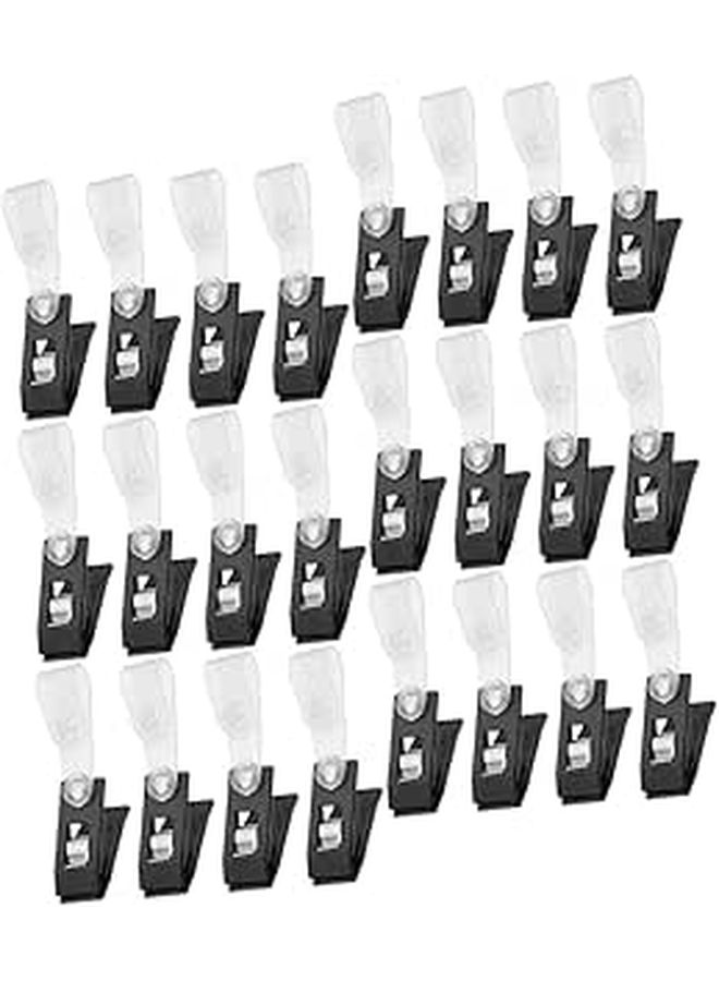50 Pcs Outdoor Garden Flag Clips And Windproof Mailbox Flag Holder Accessories For Flagpole - Image 1