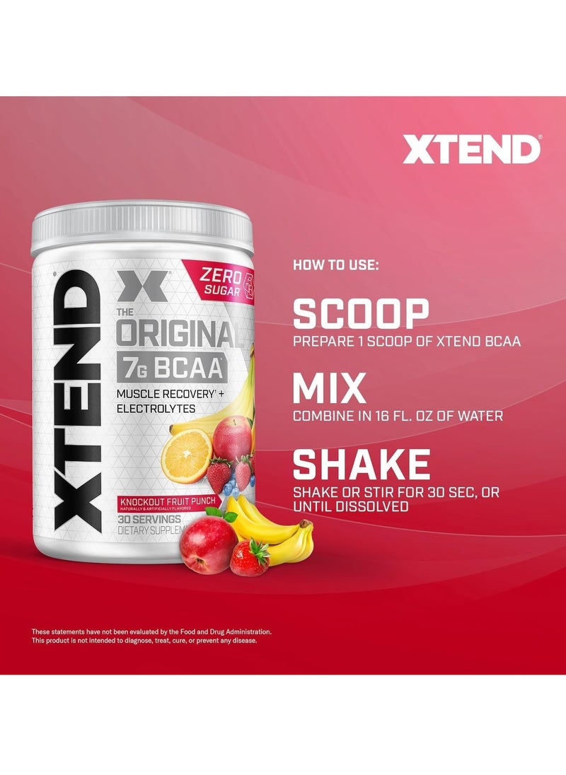 XTEND BCAA - Blue Raspberry - 30SER  - Image 3