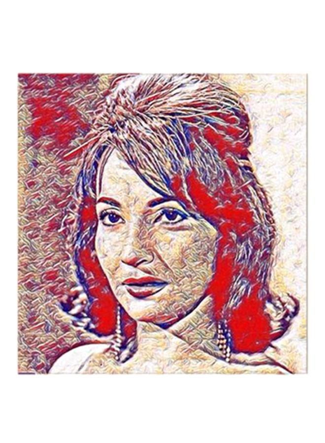 RYN Shadia MDF Wall Art Multicolour 30x30centimeter - Image 2