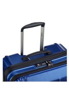 DELSEY Paris Cruise 70cm Hardside 4 Double Wheel Check-In Luggage Trolley Blue  - Image 4