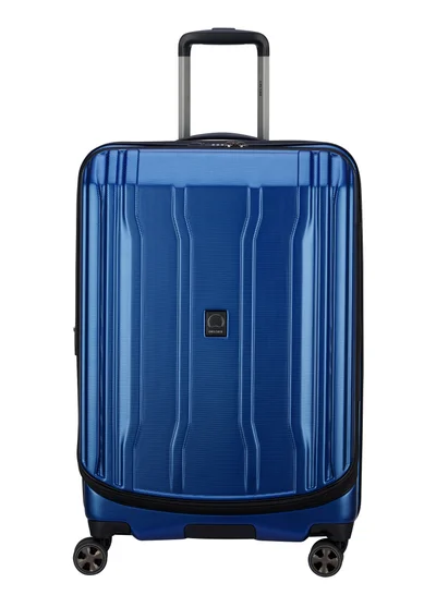 DELSEY Paris Cruise 70cm Hardside 4 Double Wheel Check-In Luggage Trolley Blue