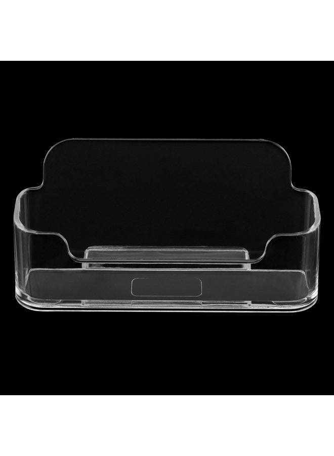 PINGEUI 36 Pack Business Card Holder Display for Desk, Clear Desktop Plastic Business Card Stand, Fits 30-50 Business Cards Acrylic Business Card Holder for Exhibition - Image 5