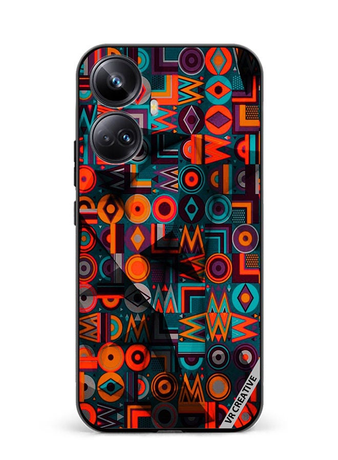 VR CREATIVE Protective Case Cover For Realme 10 Pro Plus Patterns Design Multicolour - Image 1