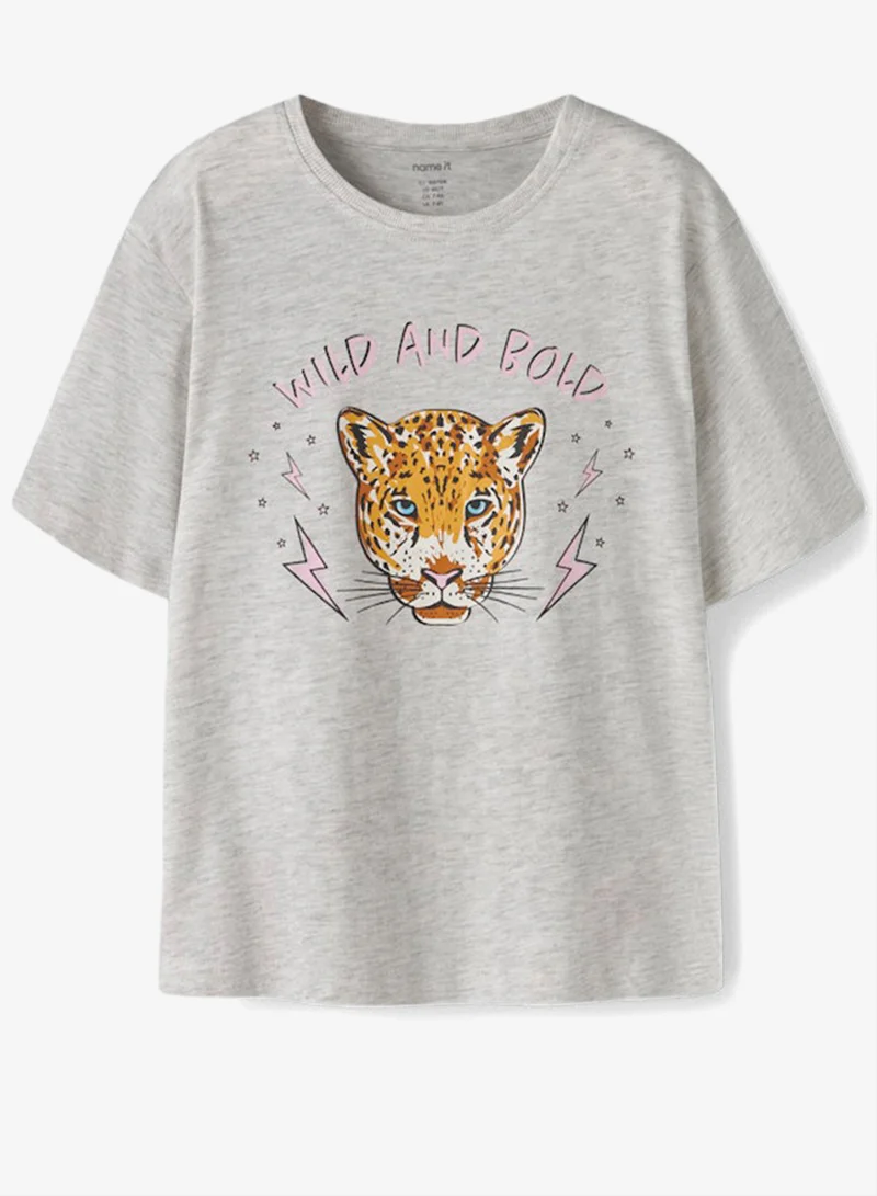 NAME IT Kids 2 Pack Of Graphic Crew Neck T-Shirt