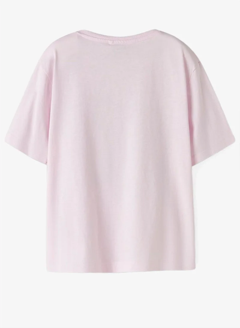 Name It  Kids 2 Pack Of Graphic Crew Neck T-Shirt for Women | Best Price UAE