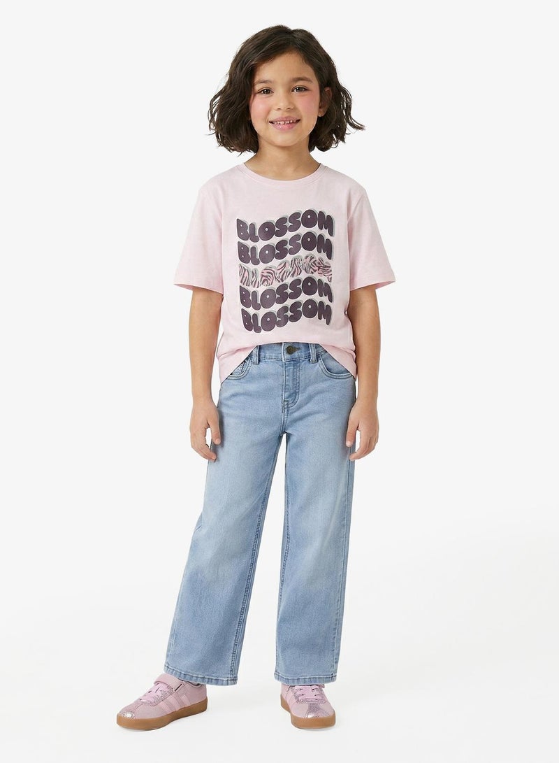 NAME IT Kids 2 Pack Of Graphic Crew Neck T-Shirt - Image 1