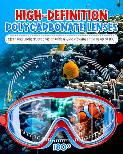 Rantizon Kids Swim Goggles 2 Pack, Wide View Swimming Goggles for Child 3-15, Anti Fog&UV No Leaking Goggles for Boys Girls - Image 5