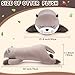 Auspicious beginning Valentines Day Gift 30 Giant Otter Plush Stuffed Animal Otter Plush Pillow Plushies Large Sleeping Body Pillow Plush Toy Cute Hugging Stuffed Animal Birthday Gifts for Kids Girls Boys - Image 4