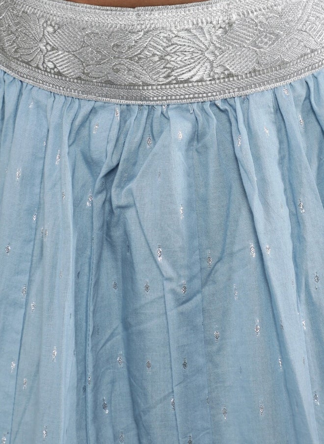 أيه كيه إس طقم ليجن تشولي باللون الأزرق الفيروزي للفتيات - Image 3