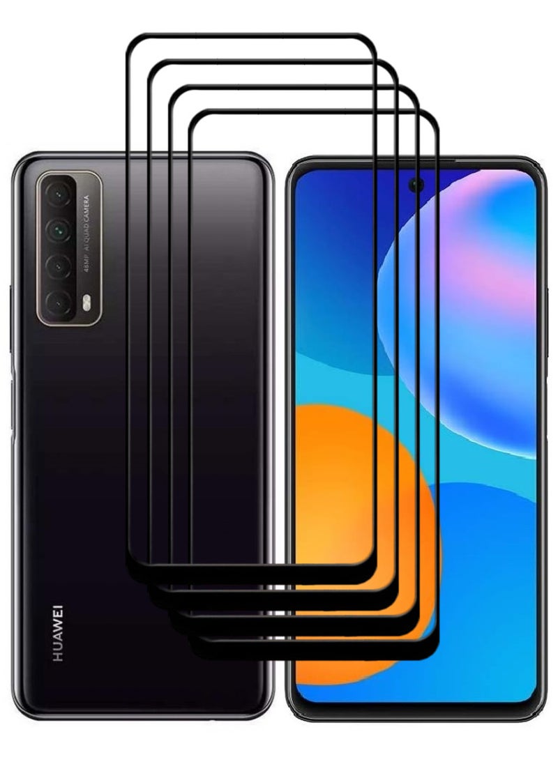 أكاليكس 4 قطع، حماية شاشة،  لهاتف هواوي Y7a  ، جودة ممتازة. - Image 1