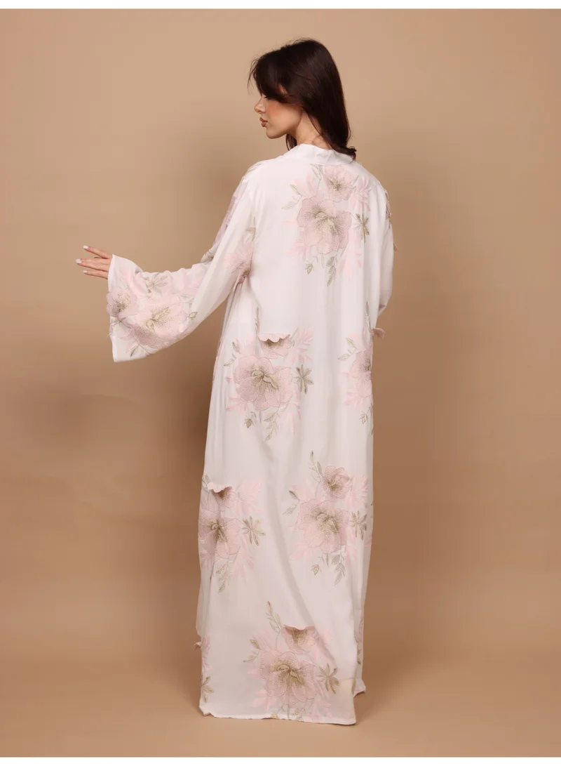 IKKXA  Aqua Lumière Jalabiya IK5018 Pink  | Best Price UAE