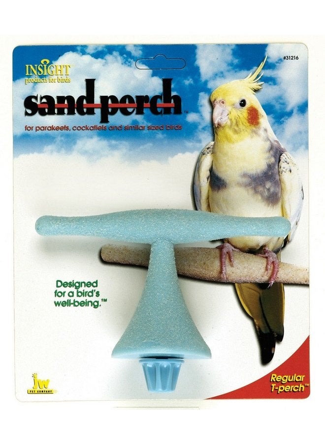 جي دبليو مجثم رملي على شكل حرف T من Insight 31216 للطيور الأليفة / الحجم (عادي) من Doskocil