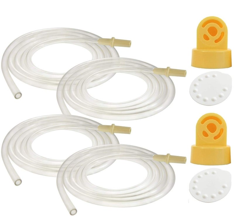 Nenesupply Tubing Compatible with Medela Pump in Style Advanced Breastpump Replacement Parts for Medela Pump Parts Incl Tubing Valves Membranes