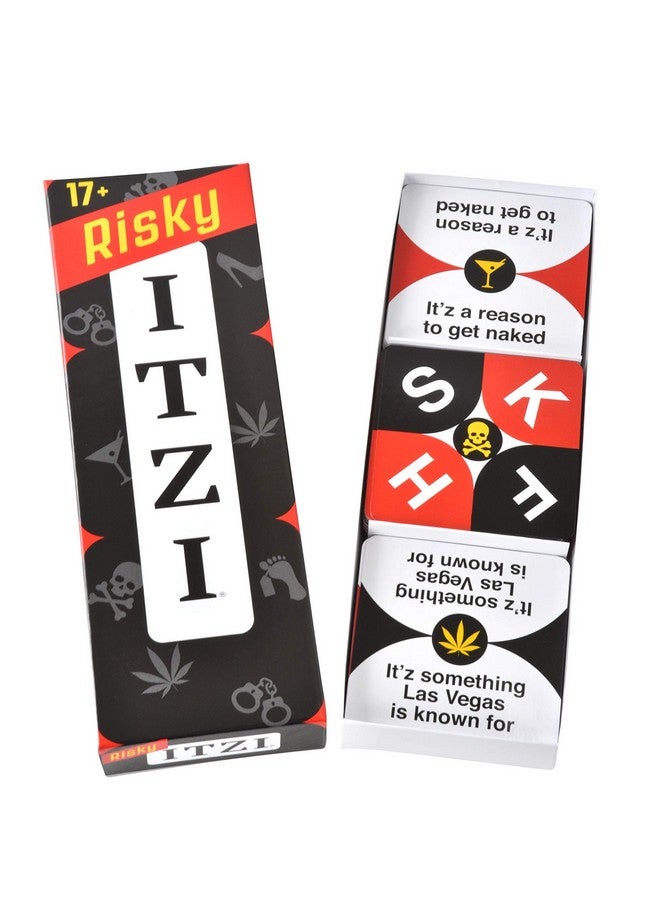 TENZI Risky ITZI - The Fast, Fun, and Twisted Word Matching Adult Party Card Game for Ages 17-107 - 2-8 Players - Image 5