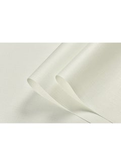 Anna 53cm × 9.5m simple light green non-woven fabric bedroom wallpaper fashionable Nordic style home decoration wall sticker environmentally friendly wallpaper  - Image 4