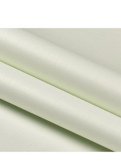 Anna 53cm × 9.5m simple light green non-woven fabric bedroom wallpaper fashionable Nordic style home decoration wall sticker environmentally friendly wallpaper  - Image 5