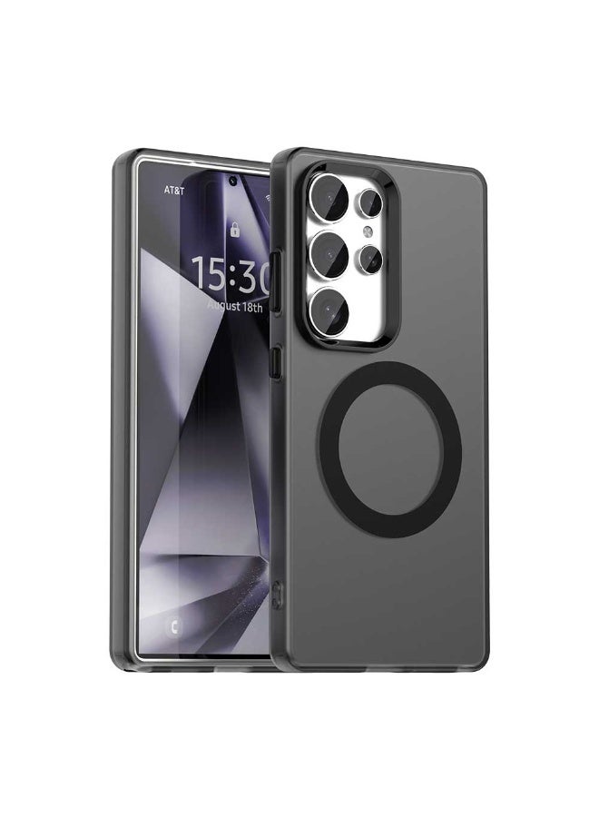 Tm Samsung S25 Ultra Cover | Ultra Shield Anti-Drop Phone Case | Slim Matte Protective Back Cover - Black - Image 1