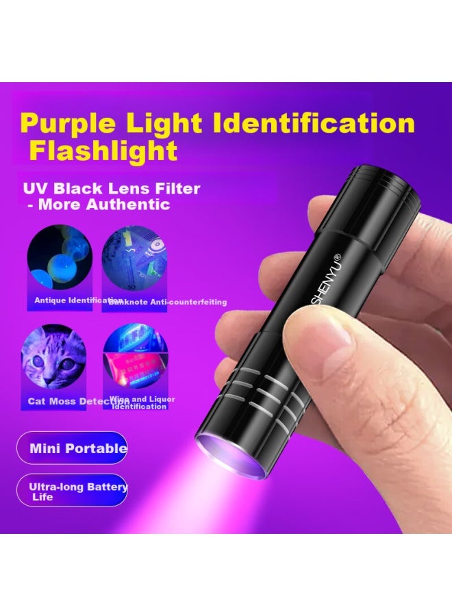 Shenyu Ultraviolet Fluorescent Lamp Detector, Wood's 365nm Light For Currency And Jade Professional atio - Image 1