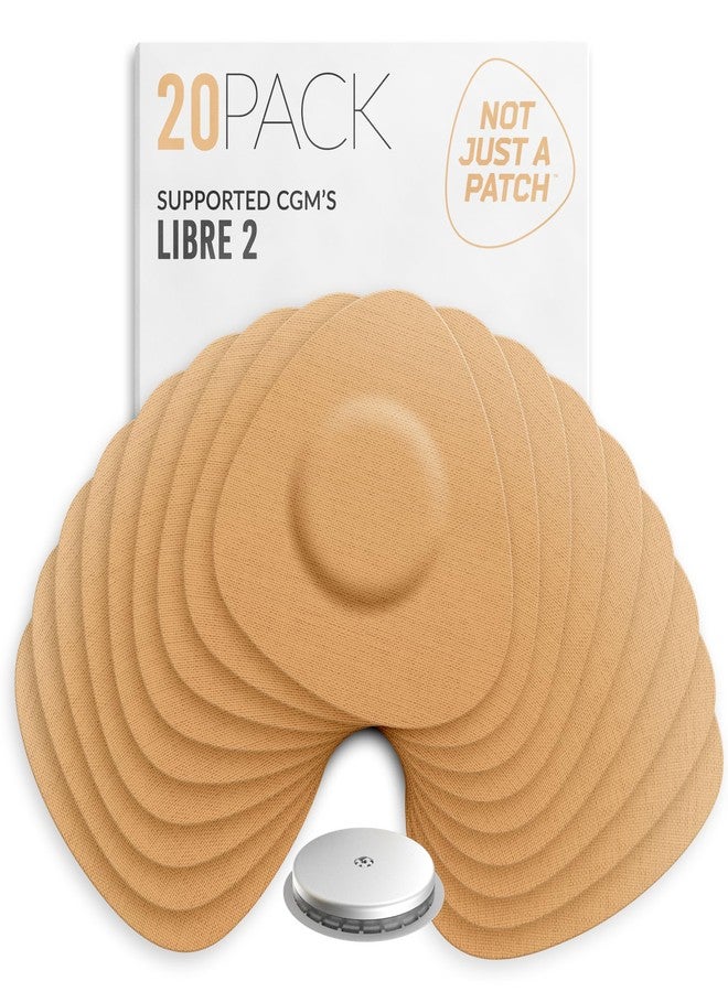 Not Just A Patch Air Freestyle Libre 2 Covers (3 Pack) - Thin, Strong and Light, Ultra-Long 14 Day Adhesion - Durable Lingo CGM & Libre 2 Sensor & Protector Patches - Multicolor - Image 1