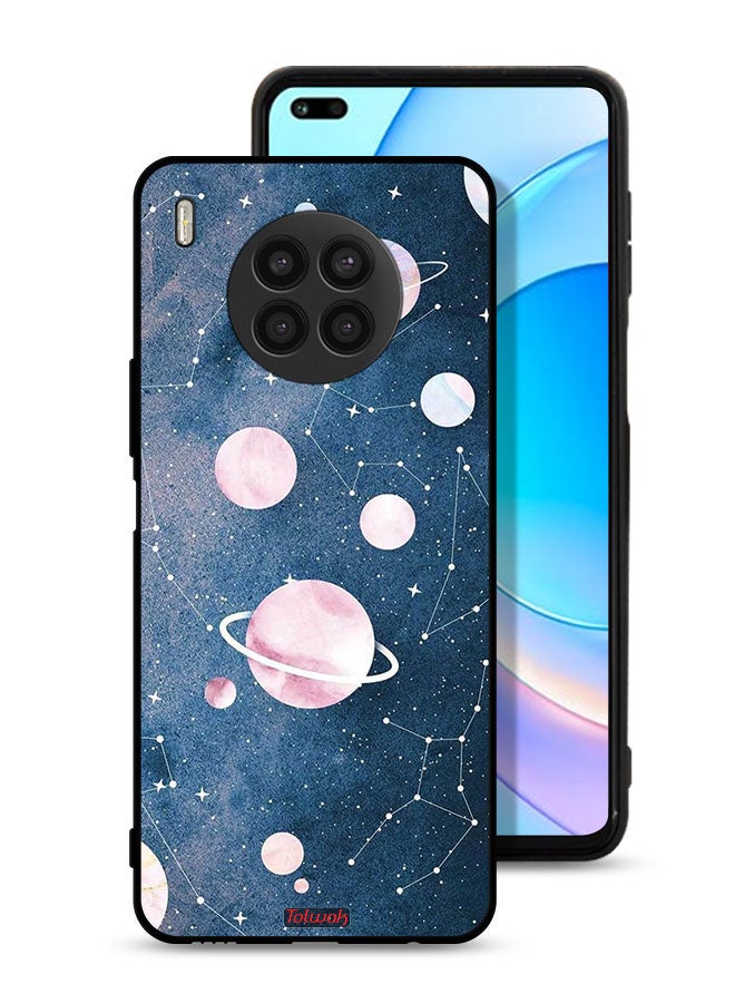 Tolwak Honor 50 Lite Protective Case Cover Space Art - Image 1